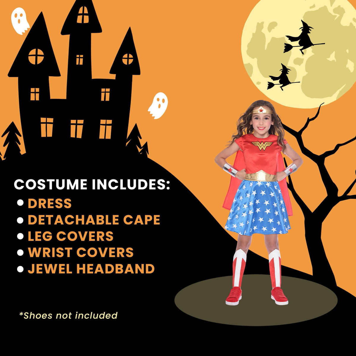 DC Comics Wonder Woman Classic Child Costume
