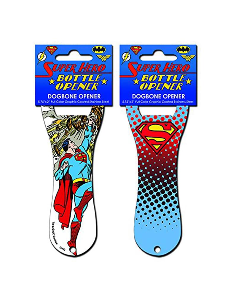 DC Comics Superman Meteor Dogbone Bottle Opener