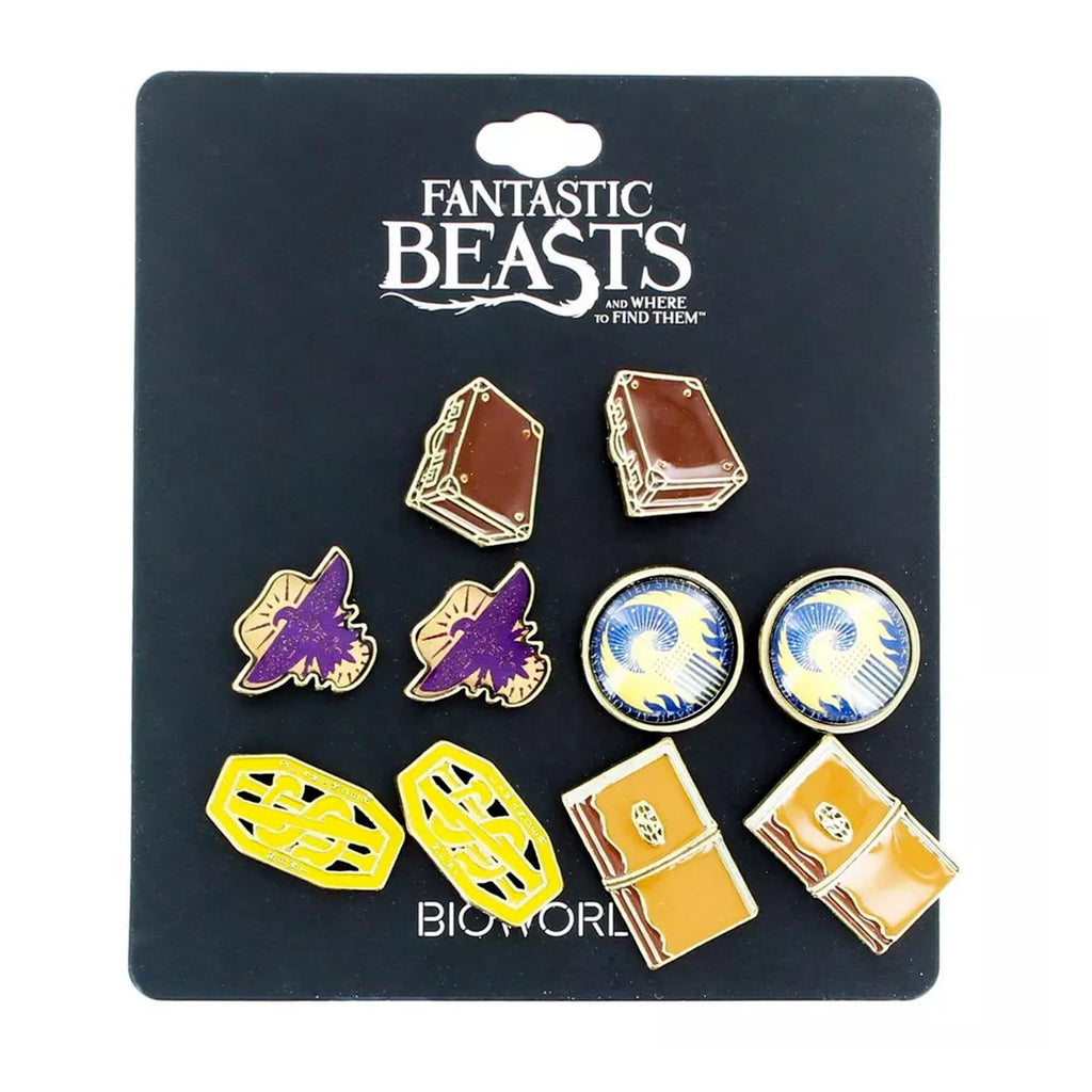 Fantastic Beasts And Where To Find Them 5-Pack Earring Set