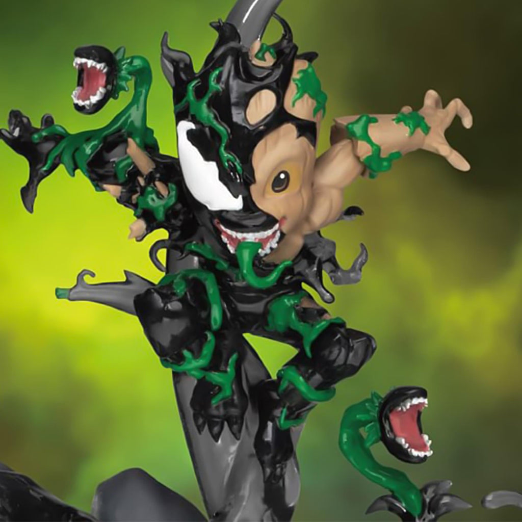 Marvel Spider-Man Maximum Venom Little Groot Diorama