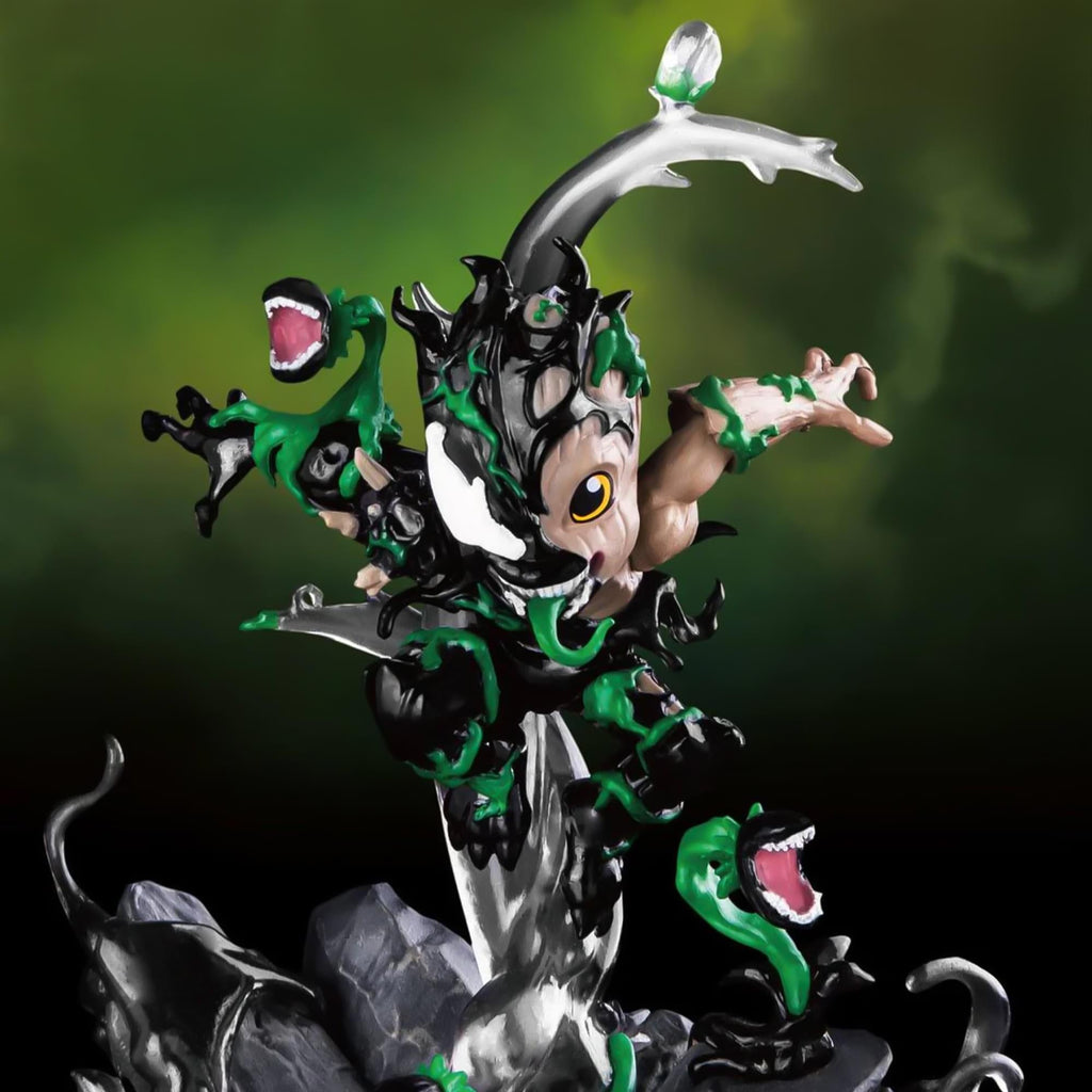 Marvel Spider-Man Maximum Venom Little Groot Diorama
