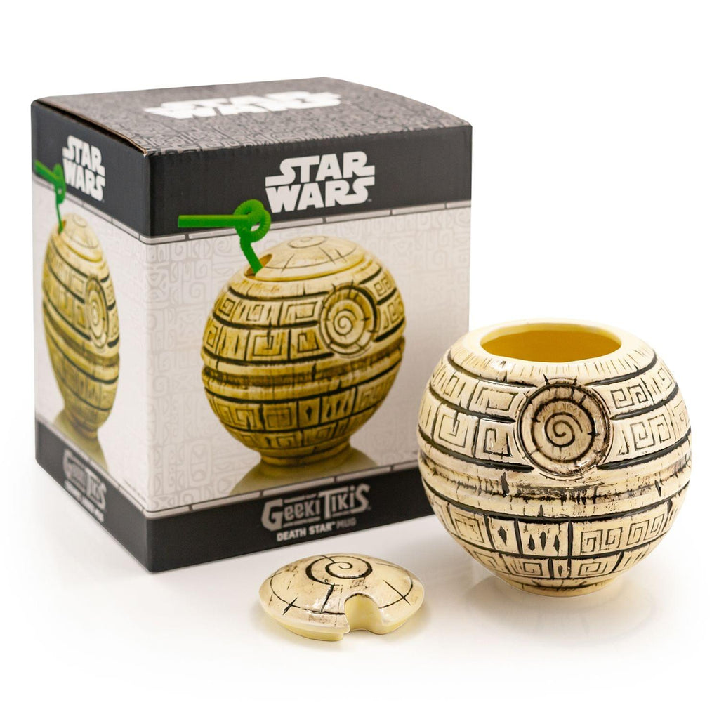 Geeki Tikis Star Wars Death Star Ceramic Mug | Holds 24 Ounces