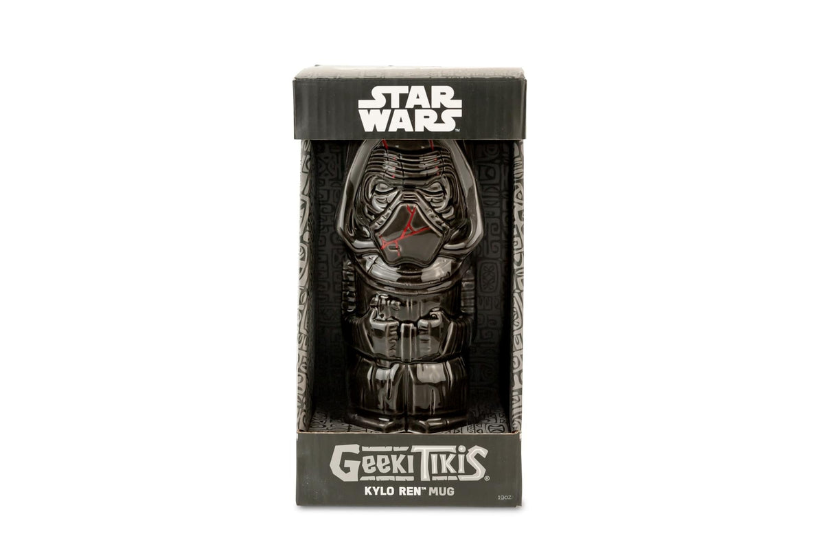 Geeki Tikis Star Wars Kylo Ren Mug | Ceramic Tiki Style Cup | Holds 17 Ounces