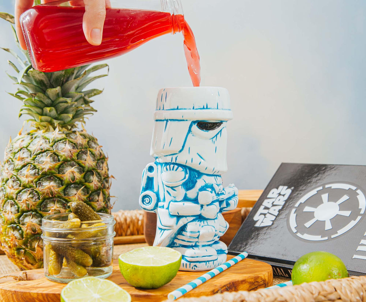 Geeki Tikis Star Wars Snowtrooper Ceramic Mug | Holds 16 Ounces