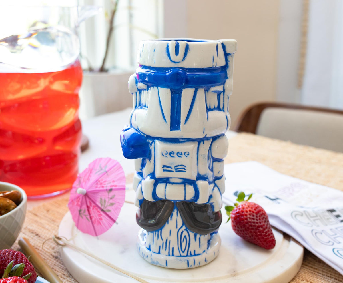 Geeki Tikis Star Wars Captain Rex Ceramic Mug | Holds 15 Ounces