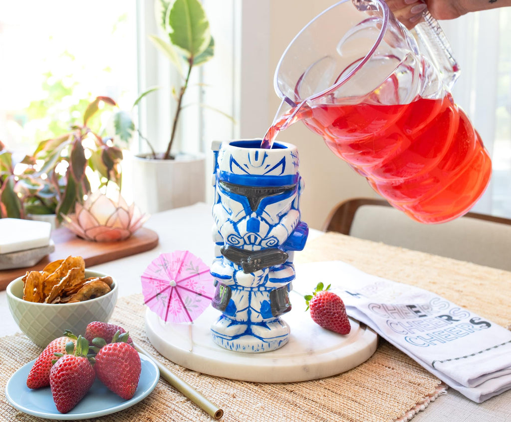 Geeki Tikis Star Wars Captain Rex Ceramic Mug | Holds 15 Ounces
