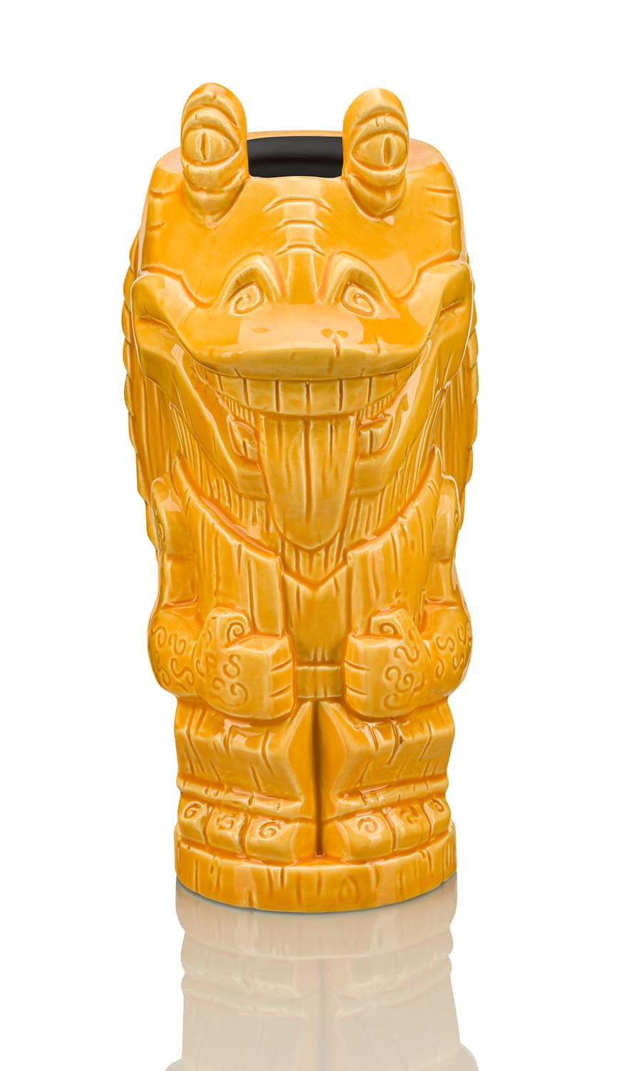 Geeki Tikis Star Wars Jar Jar Binks Ceramic Mug | Holds 18 Ounces