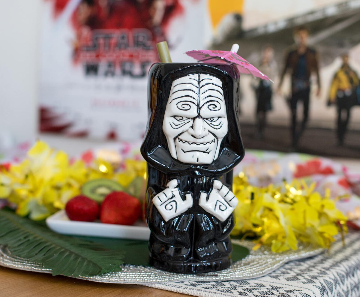 Geeki Tikis Star Wars Emperor Palpatine Ceramic Mug | Holds 18 Ounces