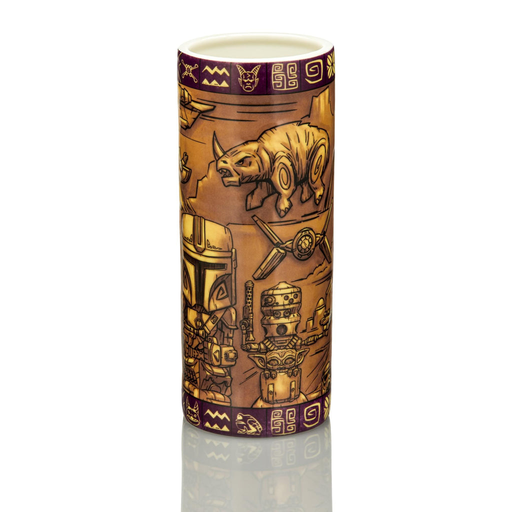 Geeki Tikis Star Wars: The Mandalorian Season 1 Scenic Ceramic Mug | 24 Ounces