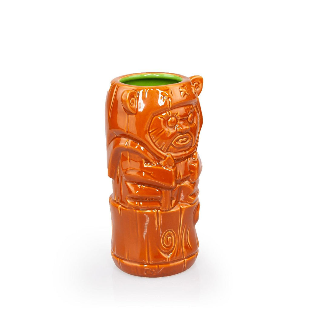 Geeki Tikis Star Wars Wicket Ewok Mug | Crafted Ceramic | Holds 14 Ounces