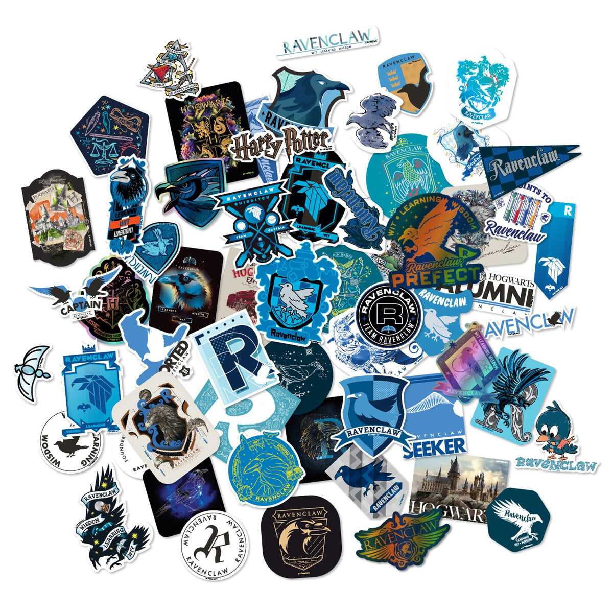 Harry Potter House Ravenclaw Vinyl Decal 60-Pack