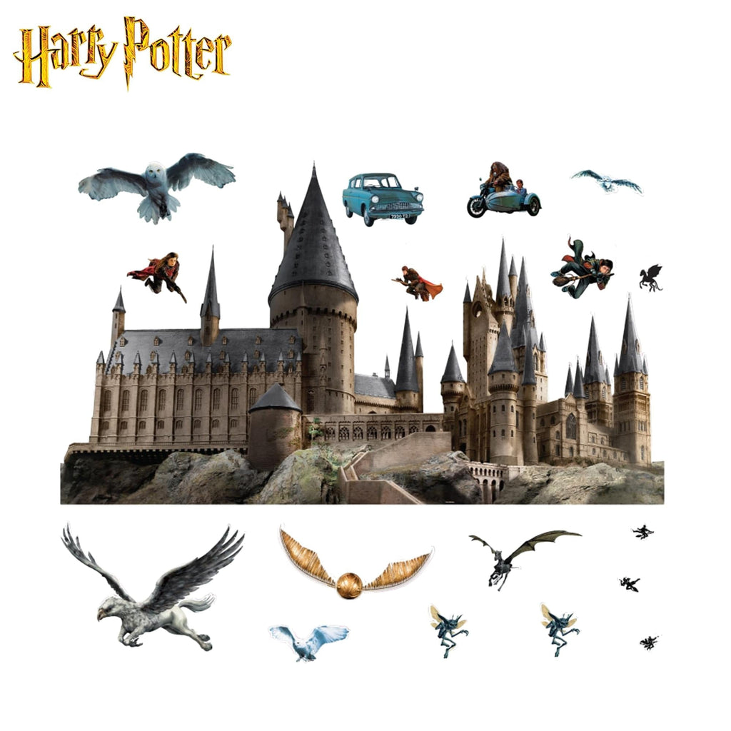 Harry Potter Hogwarts Castle Wall Cling Set Of 20