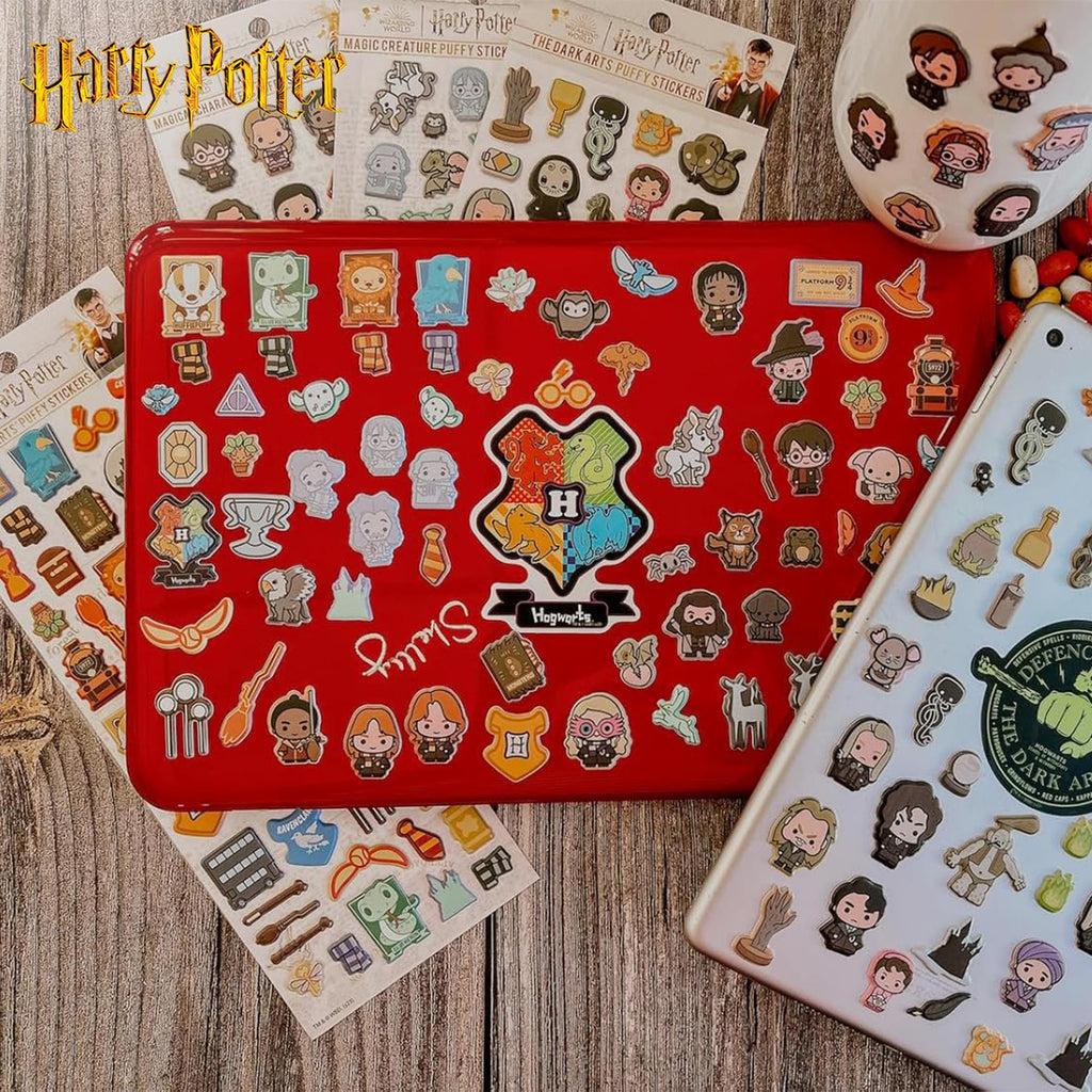 Harry Potter Chibi Puffy Sticker Sheets | 4-Pack