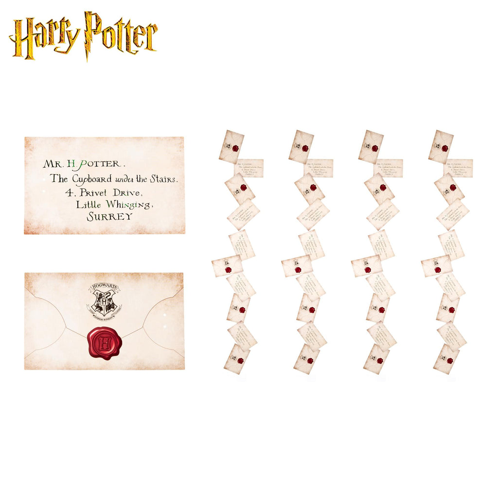 Harry Potter Floating Hogwarts Acceptance Letter Set Of 40