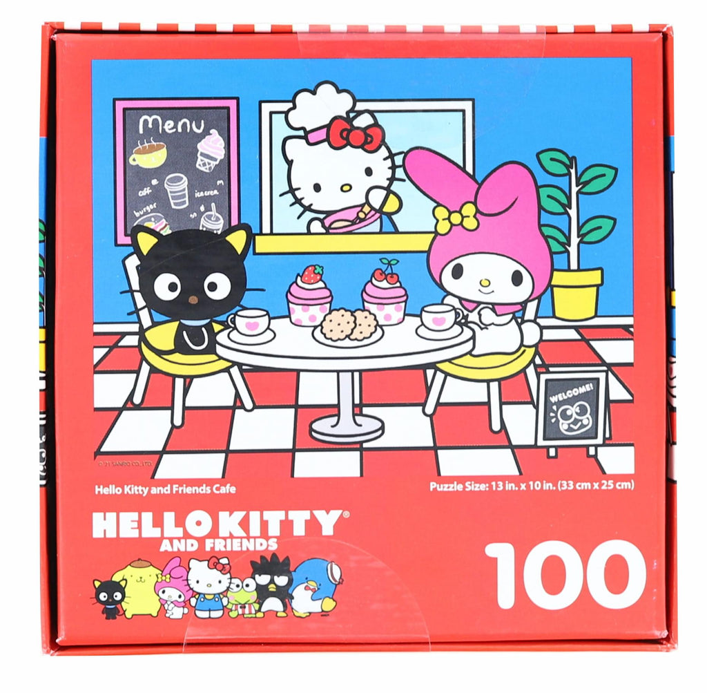 Hello Kitty 100 Piece Jigsaw Puzzle | Hello Kitty and Friends Cafe