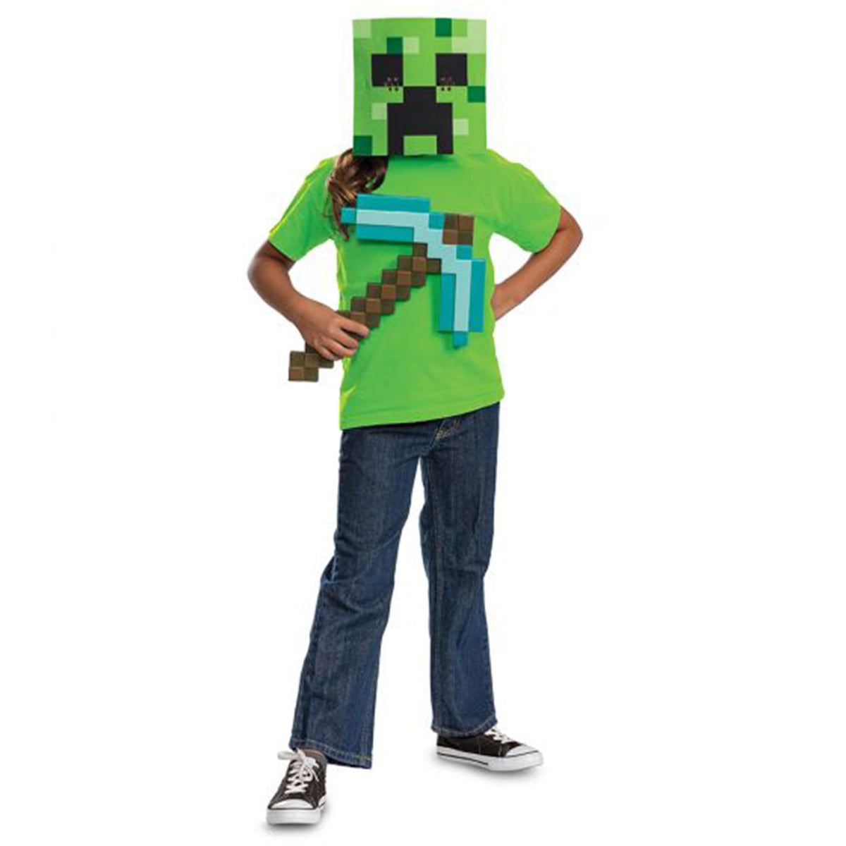 Minecraft Pickaxe and Mask Child Accessory Set