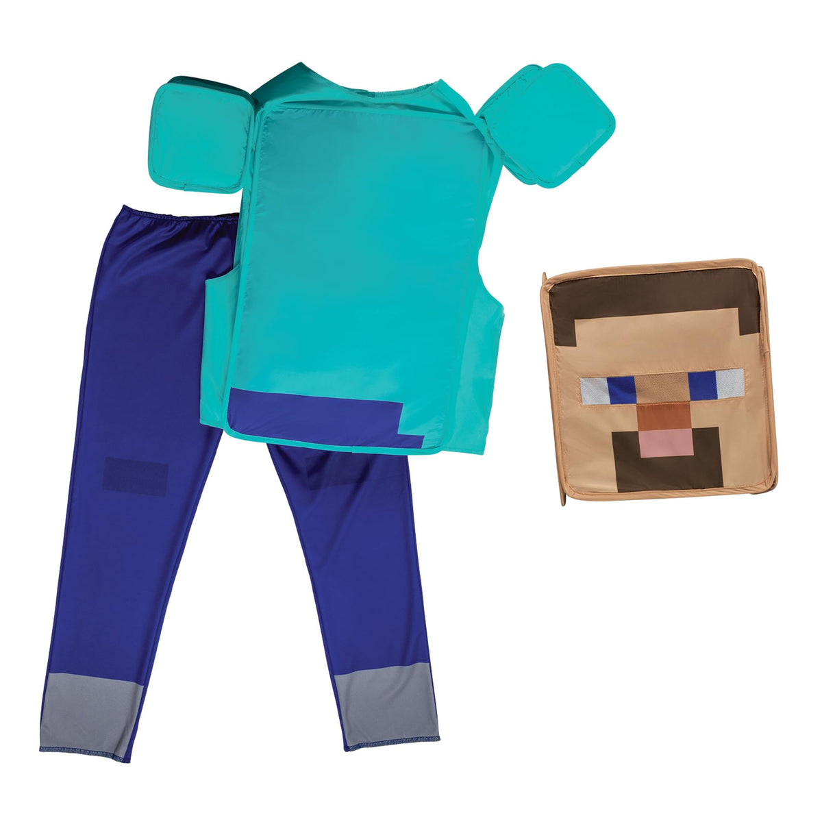 Minecraft Steve Pop Out Child Costume