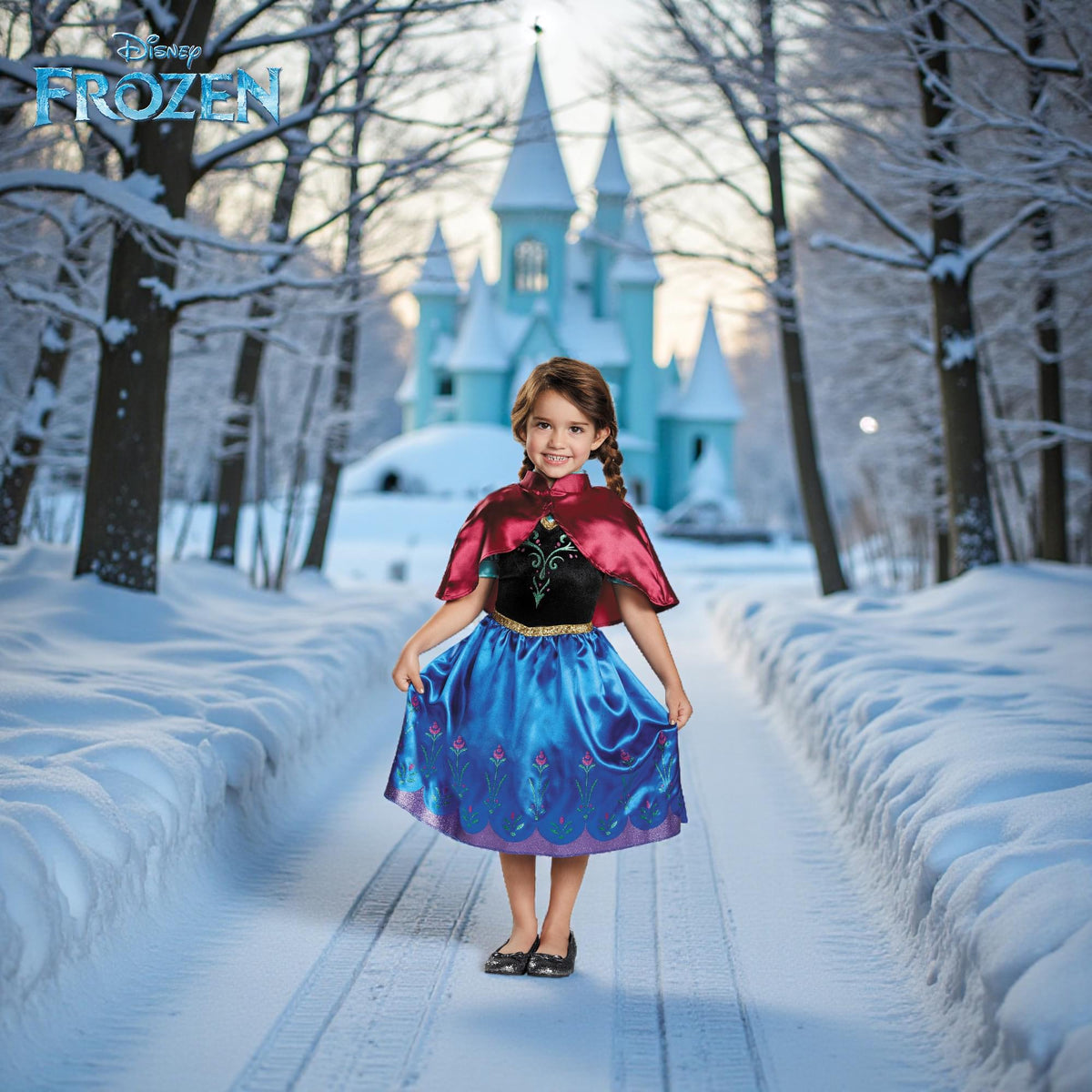 Disney Frozen Anna Traveling Child Costume Medium