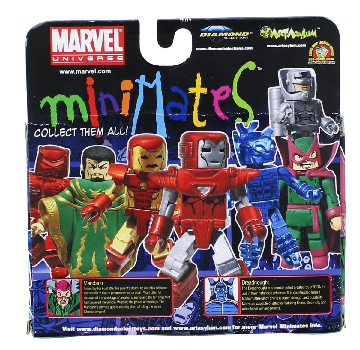 Marvel Minimates Series 36 2 Pack- Madarin & Dreadnought Variant