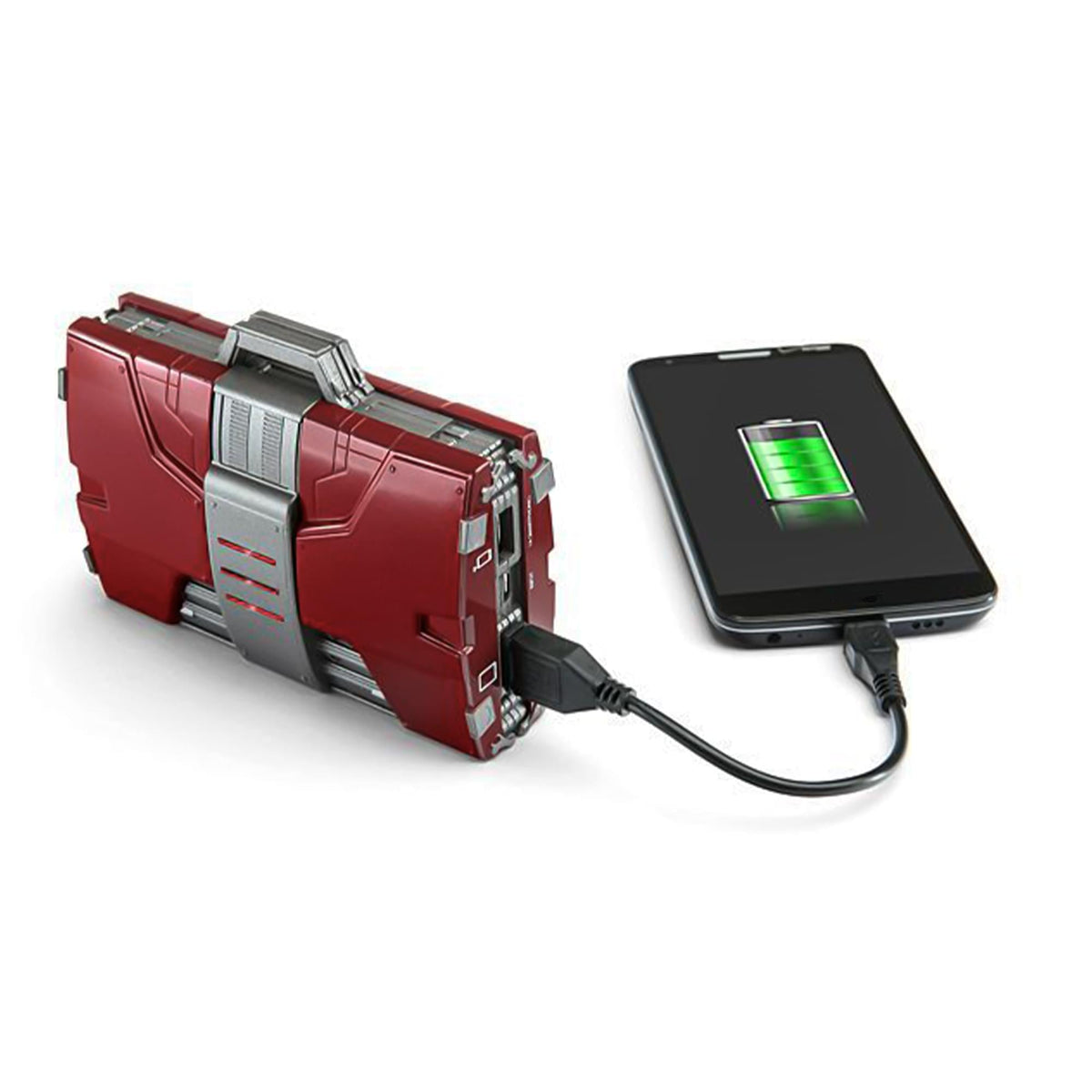 Marvel Iron Man Mark V Armor Suitcase Mobile Battery Charger (1/4 Scale)