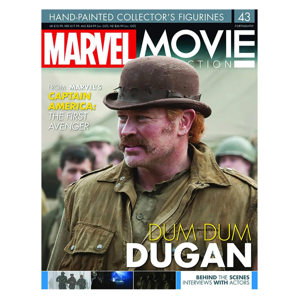 Eaglemoss Marvel Movie Collection Magazine Issue #43 Dum Dum Dugan