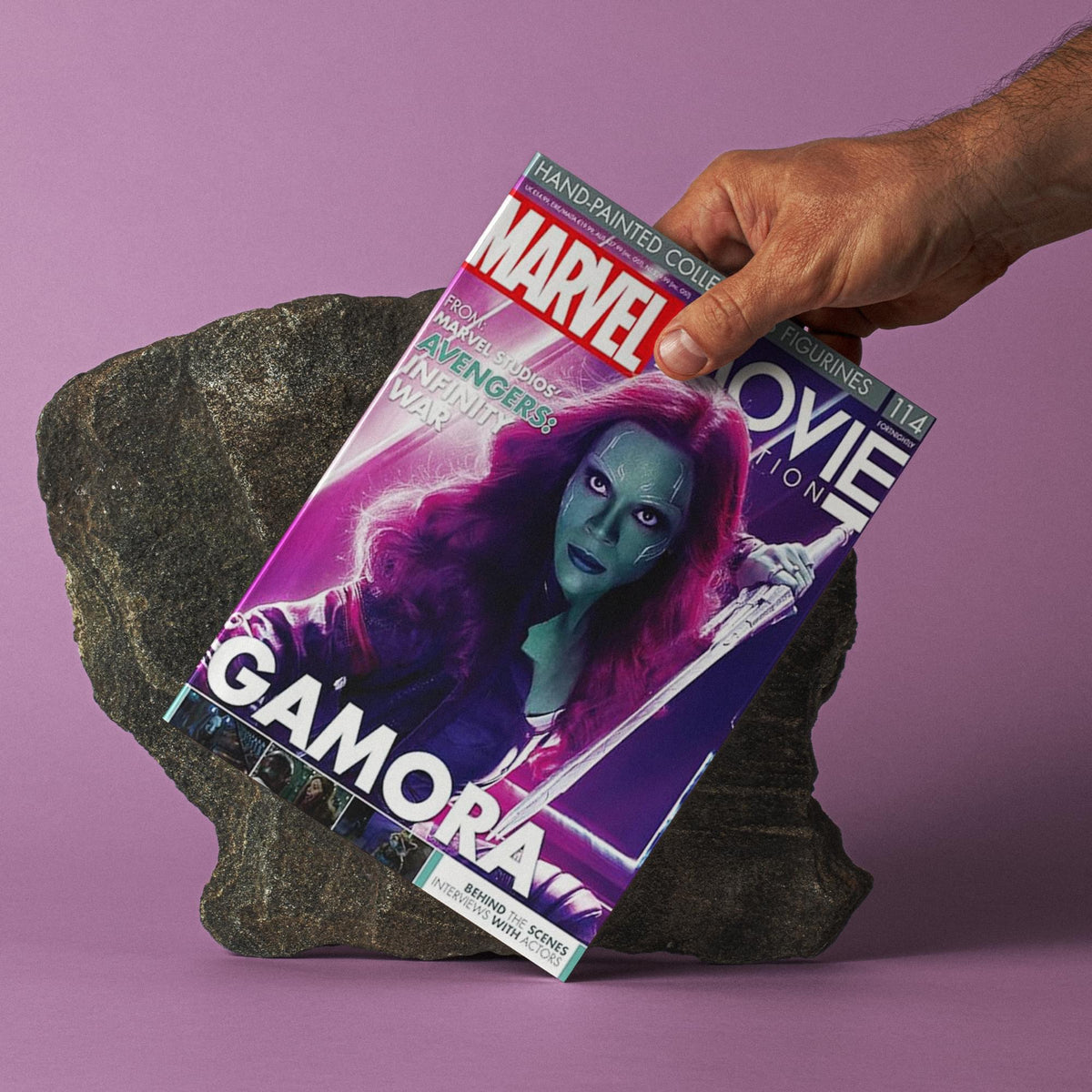 Eaglemoss Marvel Movie Collection Magazine Issue #114 Gamora
