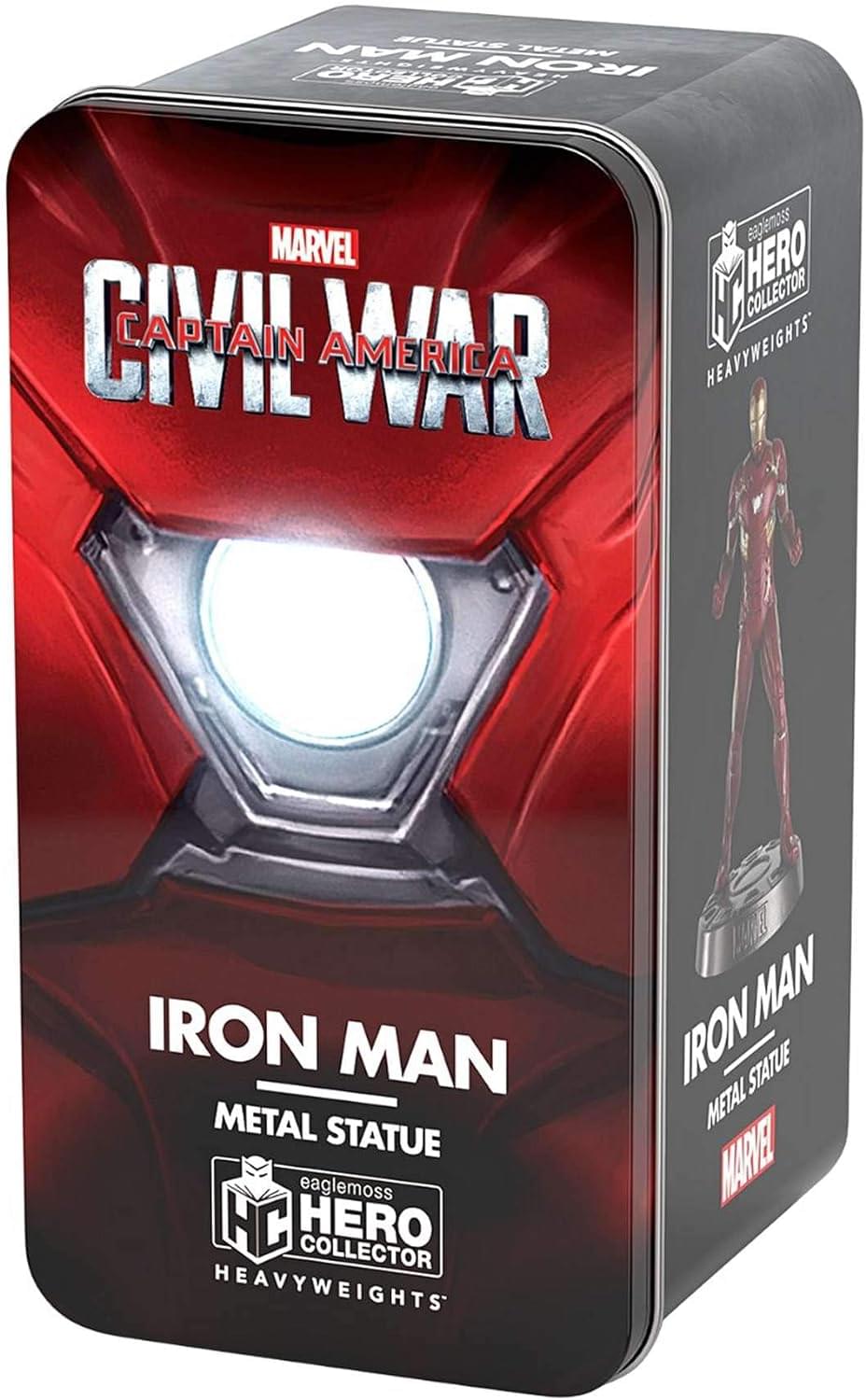Eaglemoss Marvel Heavyweights 1:18 Metal Statue | Iron Man Mk 46
