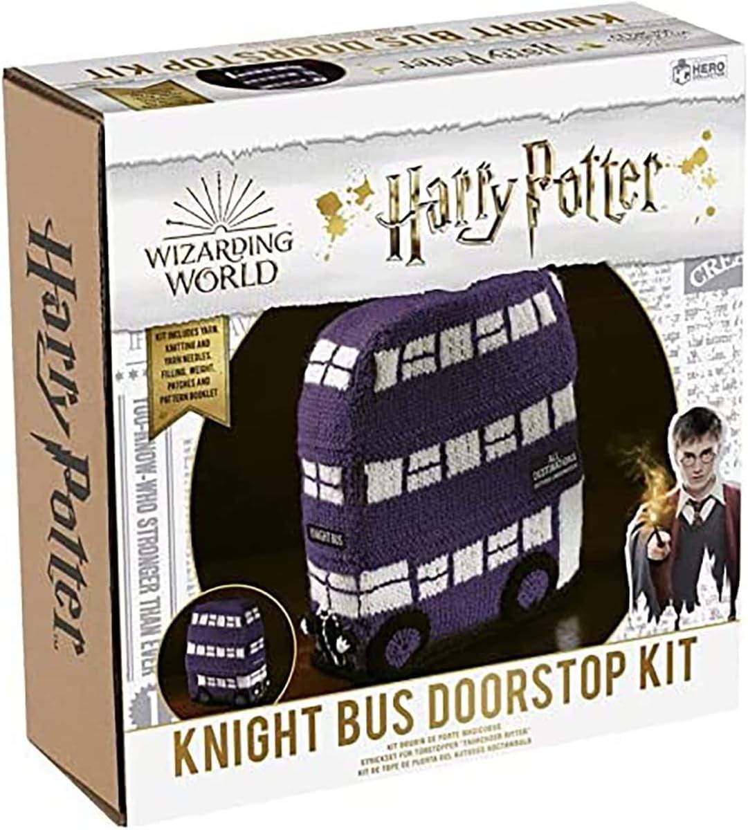 Eaglemoss Harry Potter Knit Craft Set Knight Bus Doorstop Kit