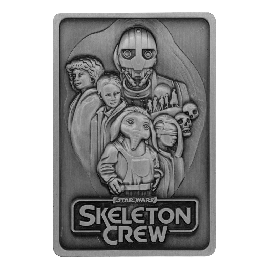 Star Wars: Skeleton Crew Limited Edition Embossed Double-Sided Metal Ingot