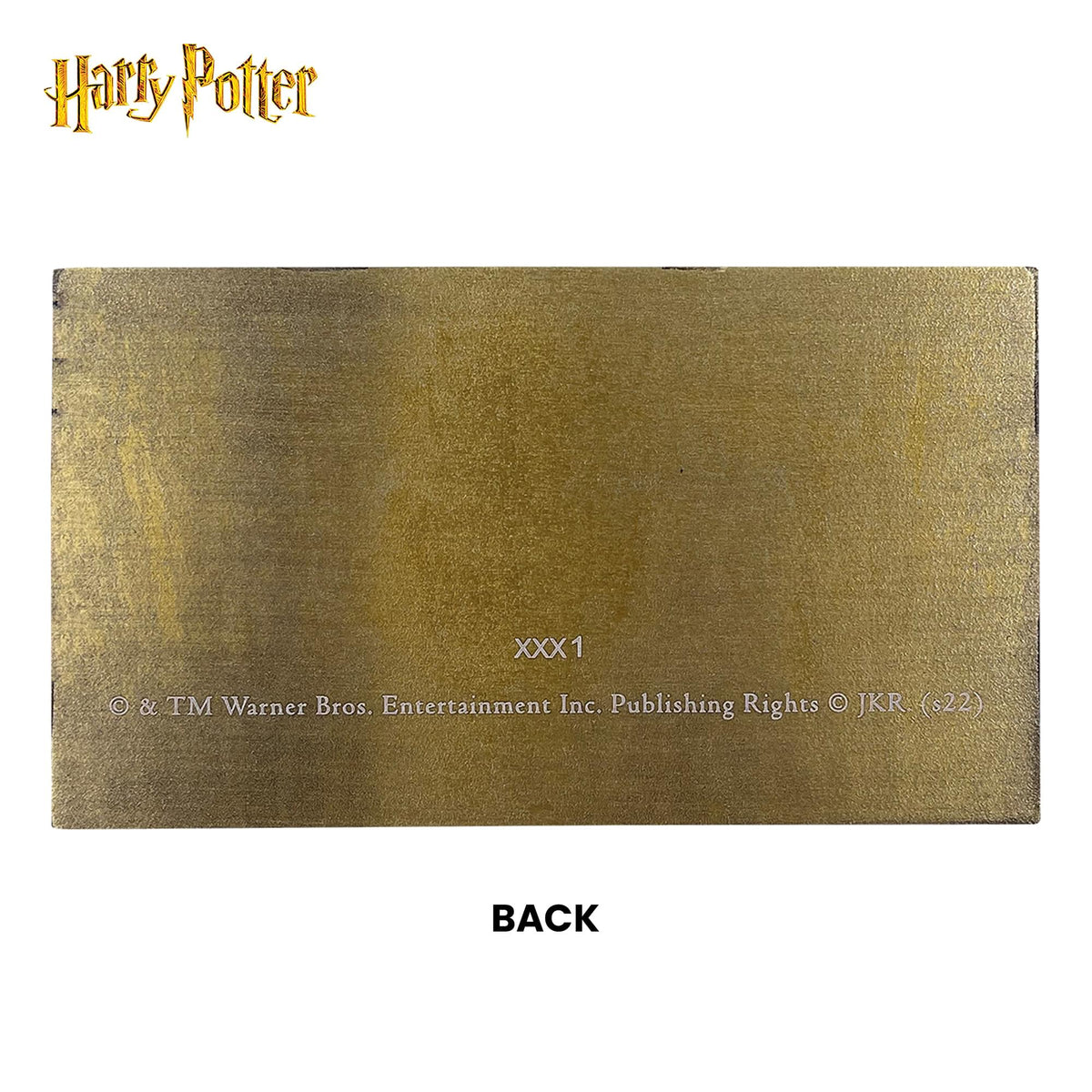 Harry Potter Hogwarts Express Train Ticket Limited Edition Metal Replica