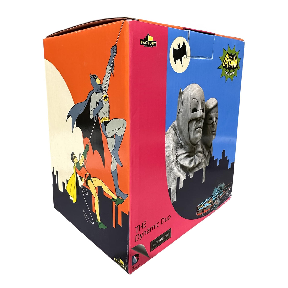 DC Comics Batman 1966 Dynamic Duo Monolith Statue