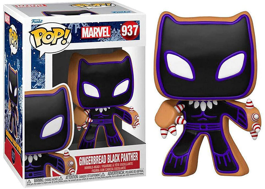 Marvel Funko Holiday POP Vinyl Figure | Gingerbread Black Panther