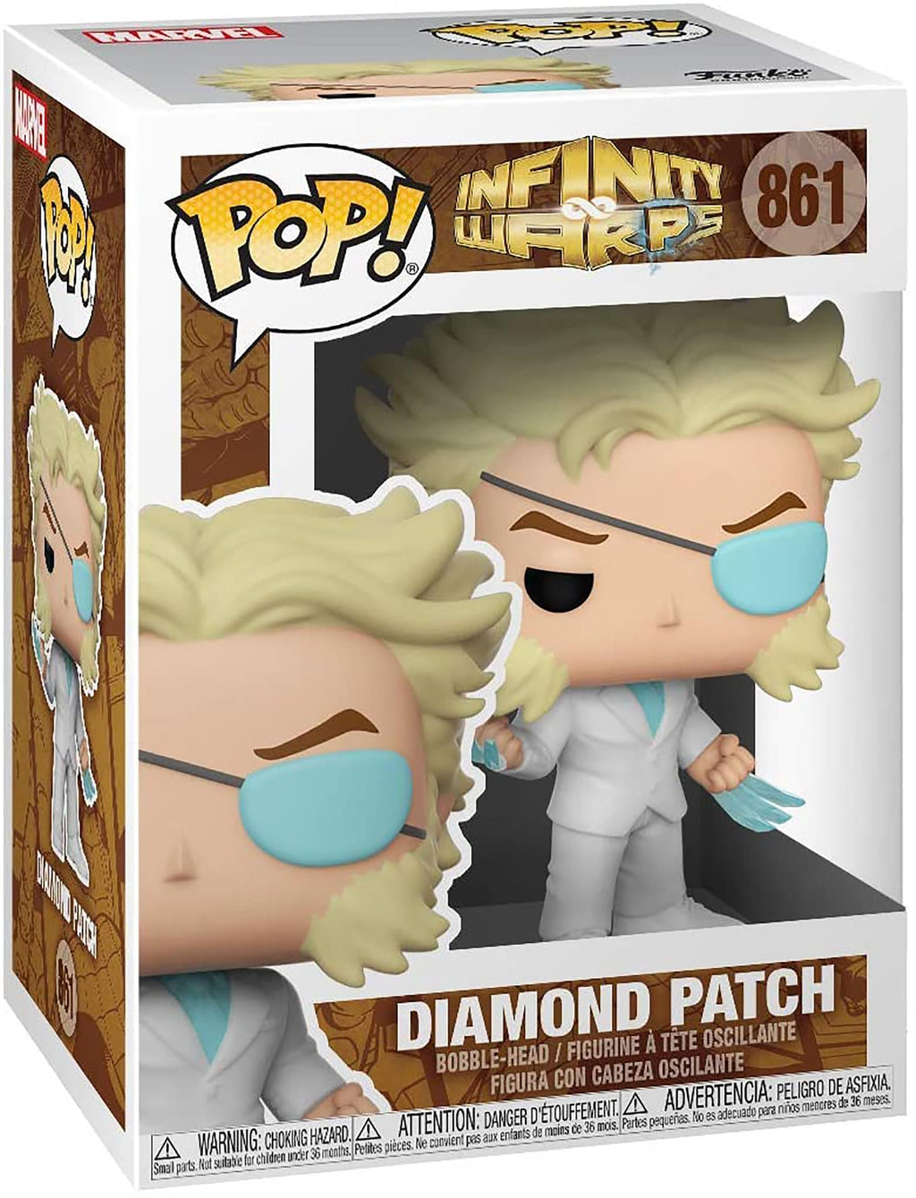 Marvel Infinity Warps Funko POP Vinyl Figure | Diamond Patch