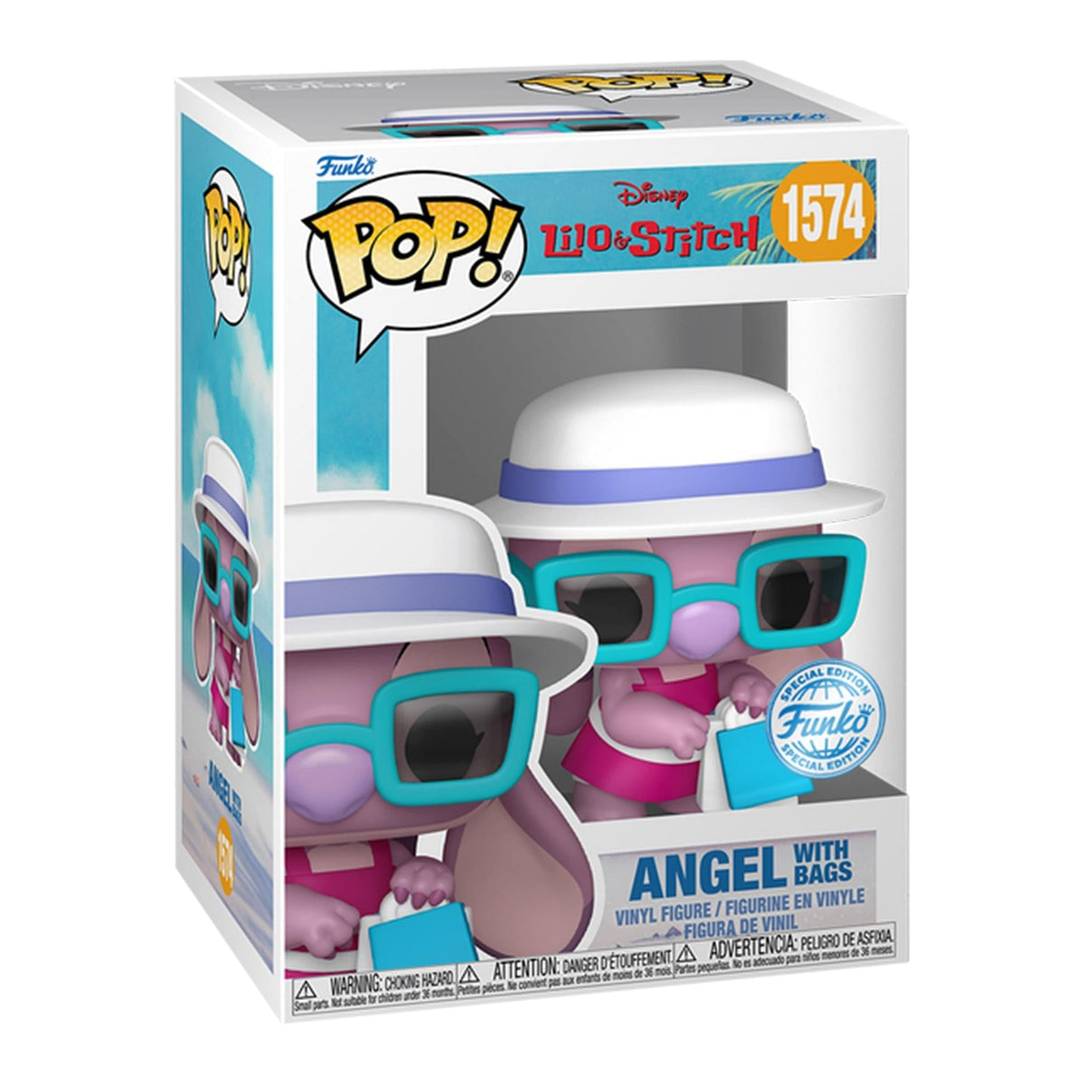 Disney Lilo & Stitch Funko POP | Angel w/ Bags