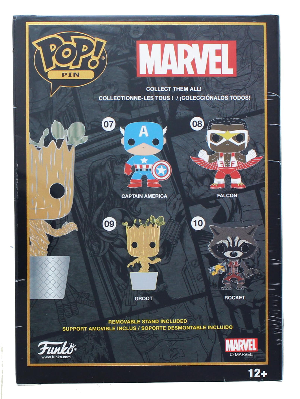 Marvel 3 Inch Funko POP Pin | Baby Groot Chase