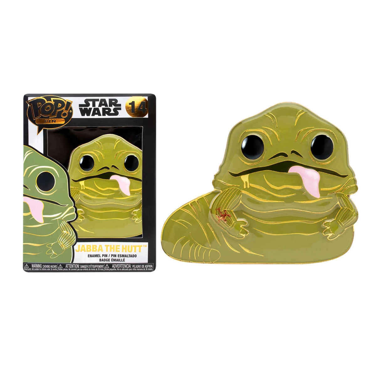Star Wars 3 Inch Funko POP Pin | Jabba The Hutt