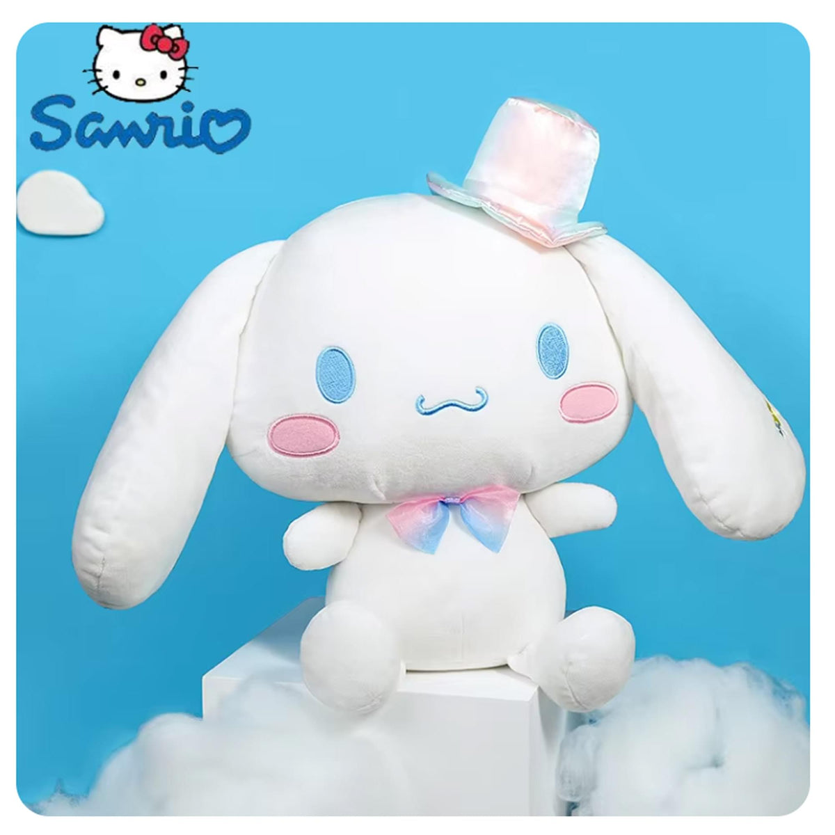 Sanrio Cinnamaroll in Top Hat 9.5 Inch Plush