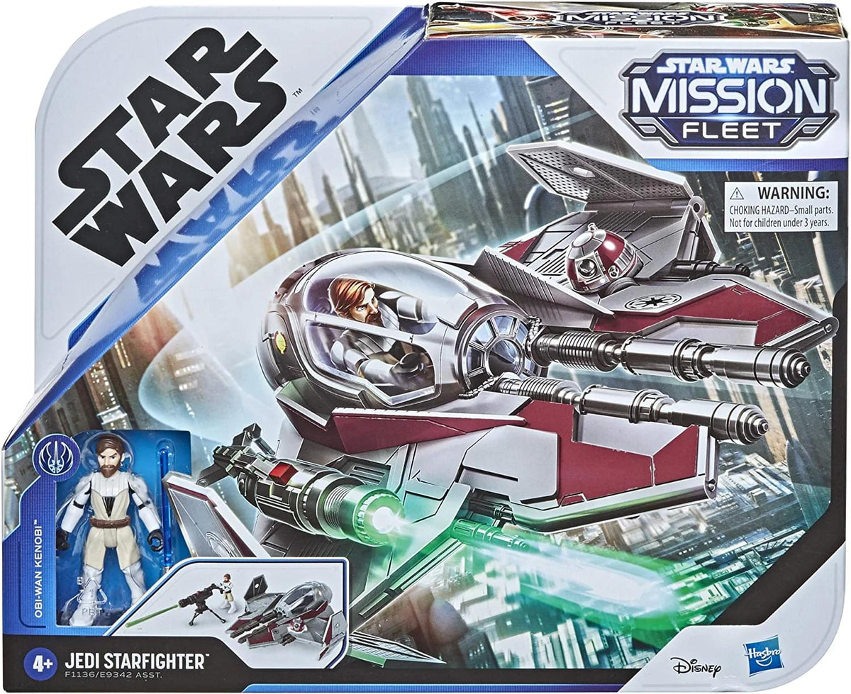 Star Wars Mission Fleet Obi-Wan Kenobi Jedi Starfighter