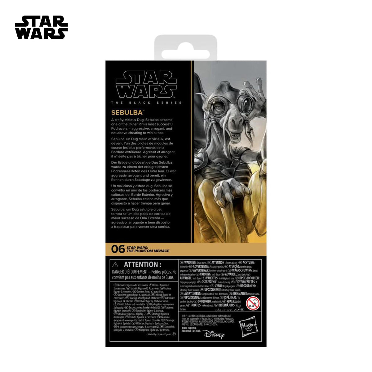 Star Wars Black Series Sebulba 6-Inch Action Figure