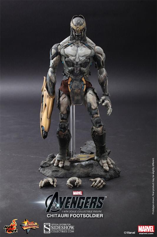 Hot Toys Marvel's Avengers Chitauri Footsoldier 1:6 Collectible Figure