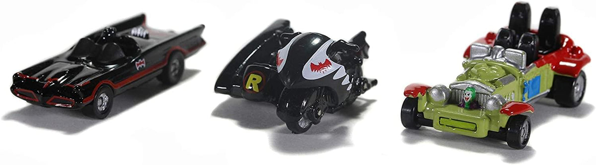Batman 1966 TV Series Nano Hollywood Rides 3-Pack