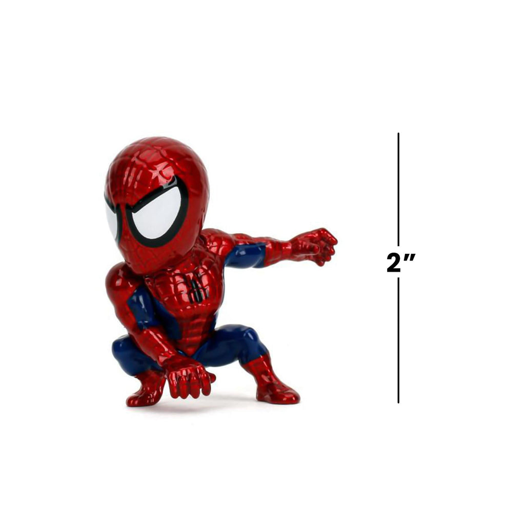 Marvel Spider-Man 2.5 Inch MetalFigs 4-Pack