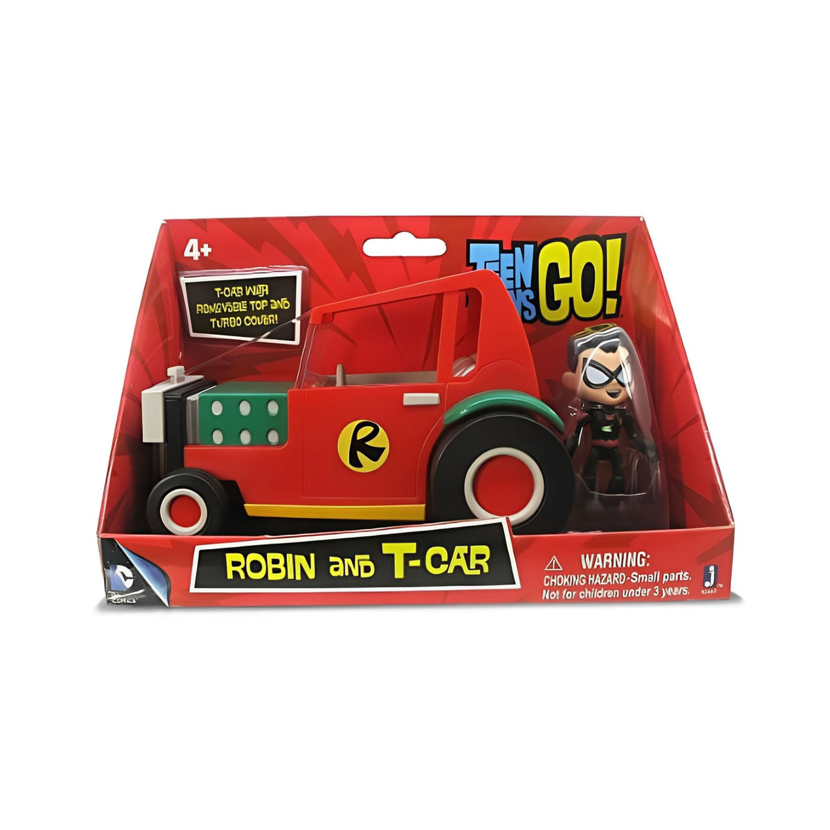 DC Comics Teen Titans Go! 3" Action Figure: Robin With Vehicle