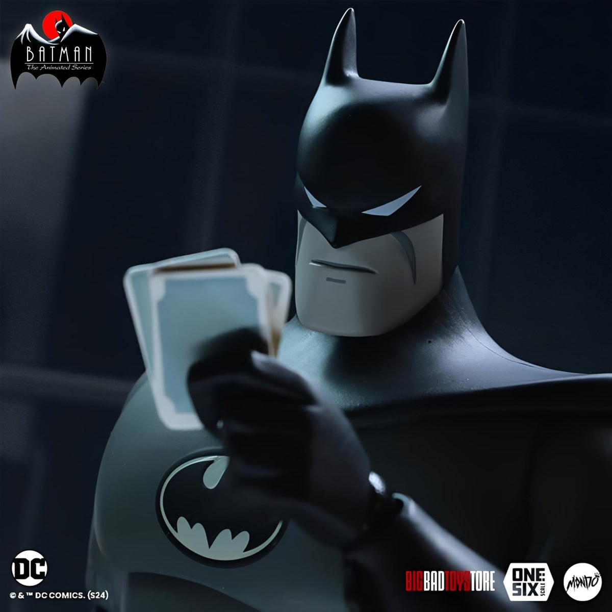 Batman: The Animated Series 1:6 Scale Action Figure | Batman (Noir Ver.)