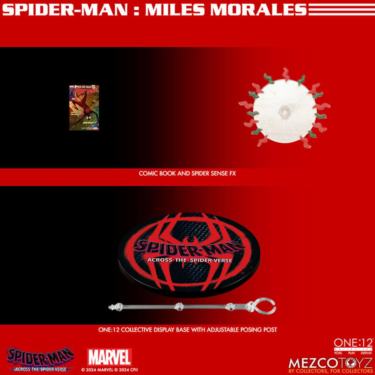 Marvel One:12 Collective Spider-Man Miles Morales Action Figure