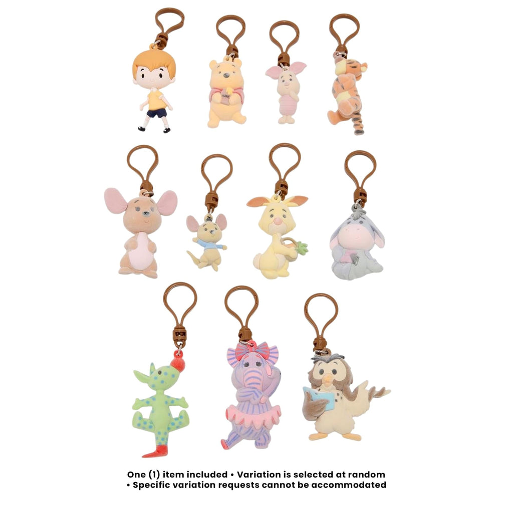 Disney Series 78 Winnie The Pooh Blind Bag 3D Foam Bag Clip | 1 Random