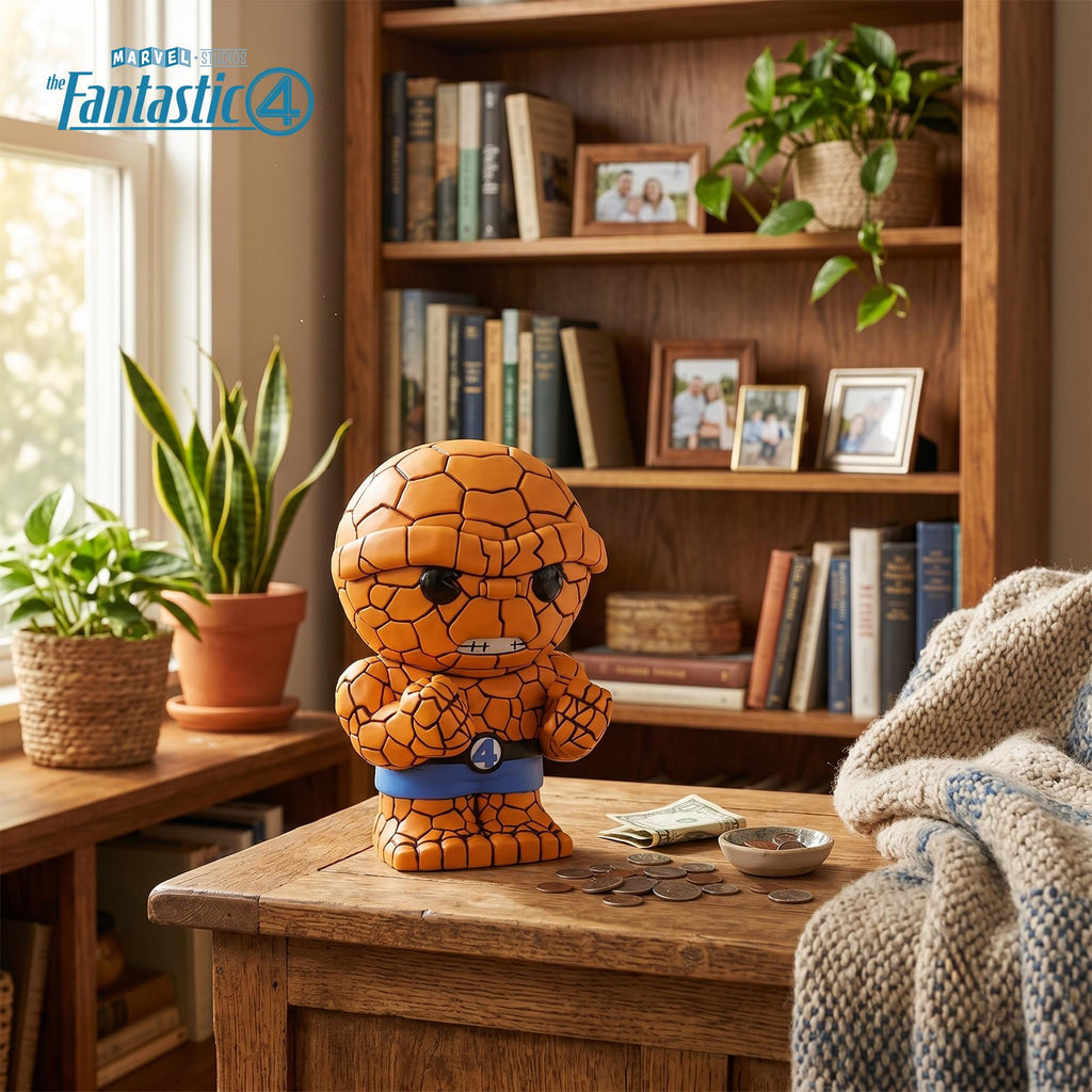 Marvel Fantastic Four Thing 8.5-Inch PVC Figural Bank