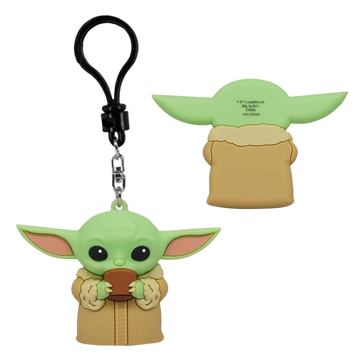 Star Wars: The Mandalorian 3D Foam Character Bag Clip 3 Piece Set