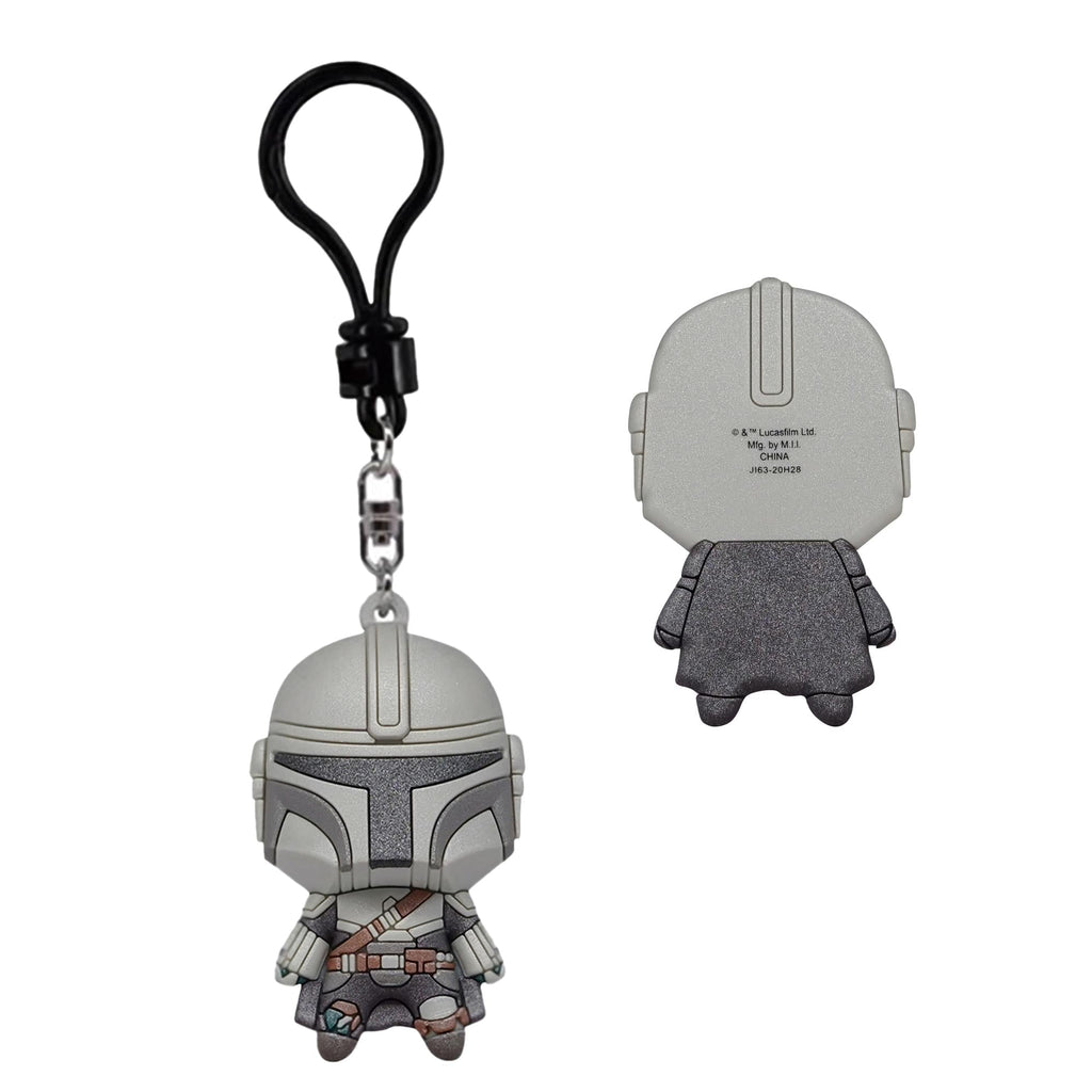 Star Wars: The Mandalorian 3D Foam Character Bag Clip 3 Piece Set