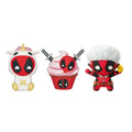 Marvel Deadpool 3D Foam Bag Clip Set | Unicorn, Cupcake, Bathtime